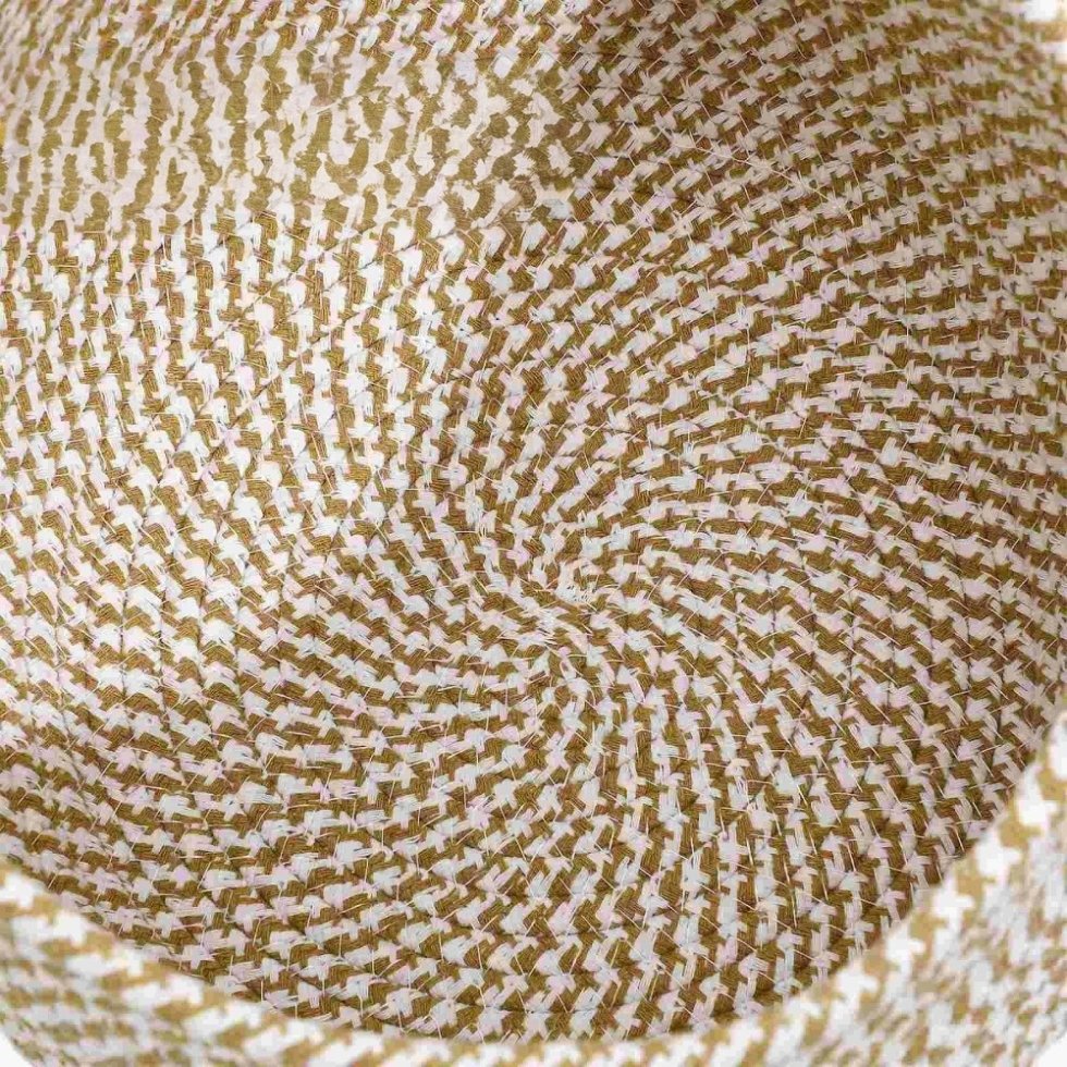 Cesta de cuerda de yute con tapa - Imagen 5