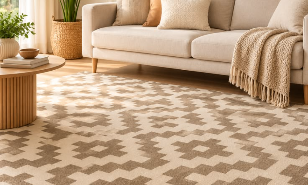 ¿Son duraderas las alfombras de yute y algodón? cotton rugs
